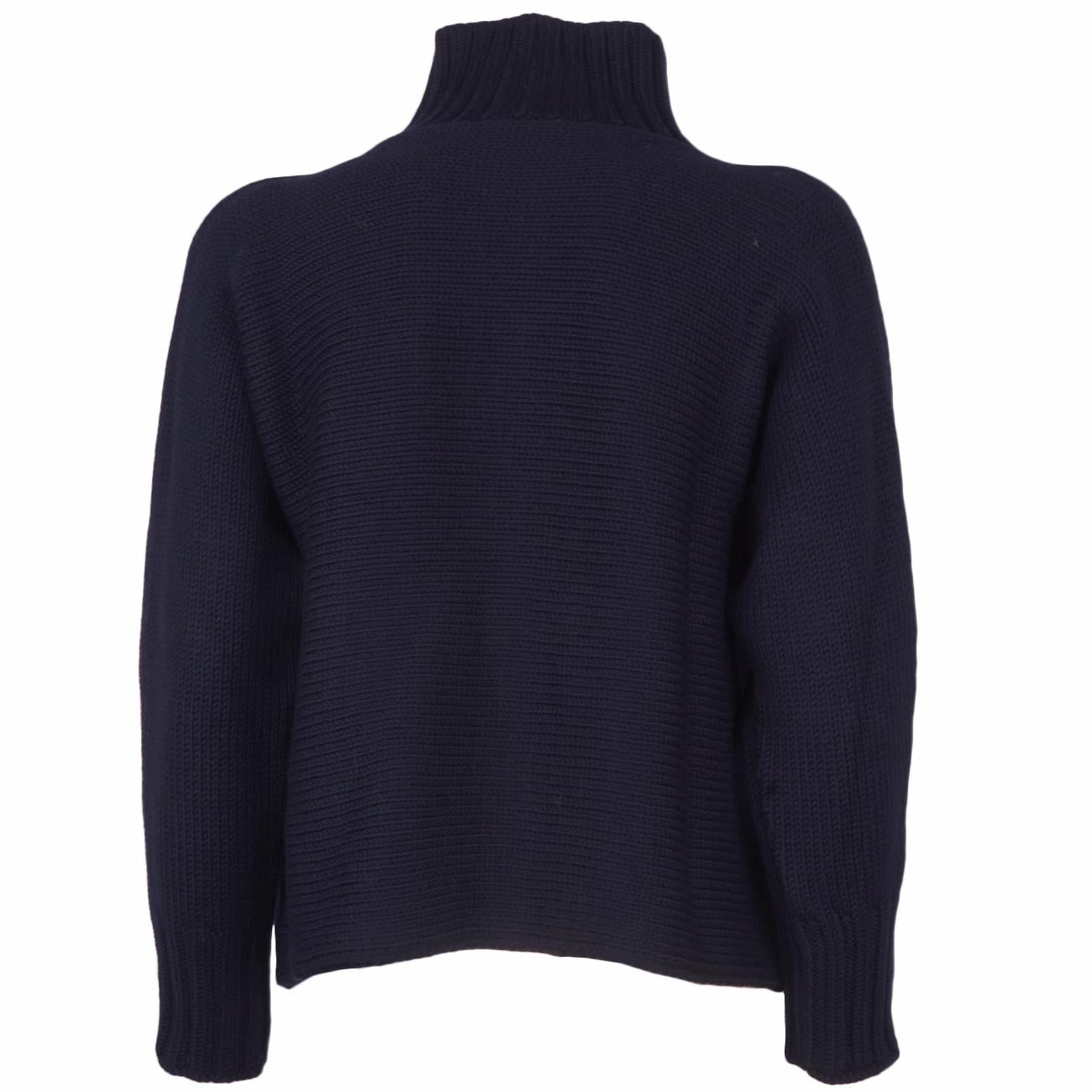 Bomber Zip Rasato Con Maniche Kimono 10210/14310 598 BLU GRAN SASSO 