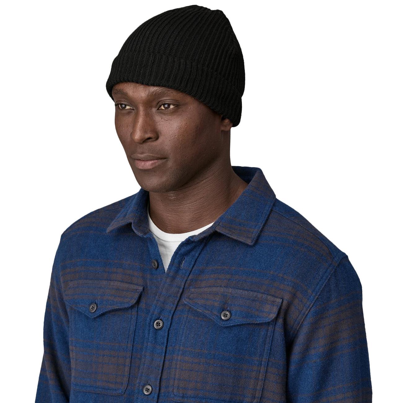 Berretto Arrotolato Del Pescatore 29105 BLK/BLACK PATAGONIA 