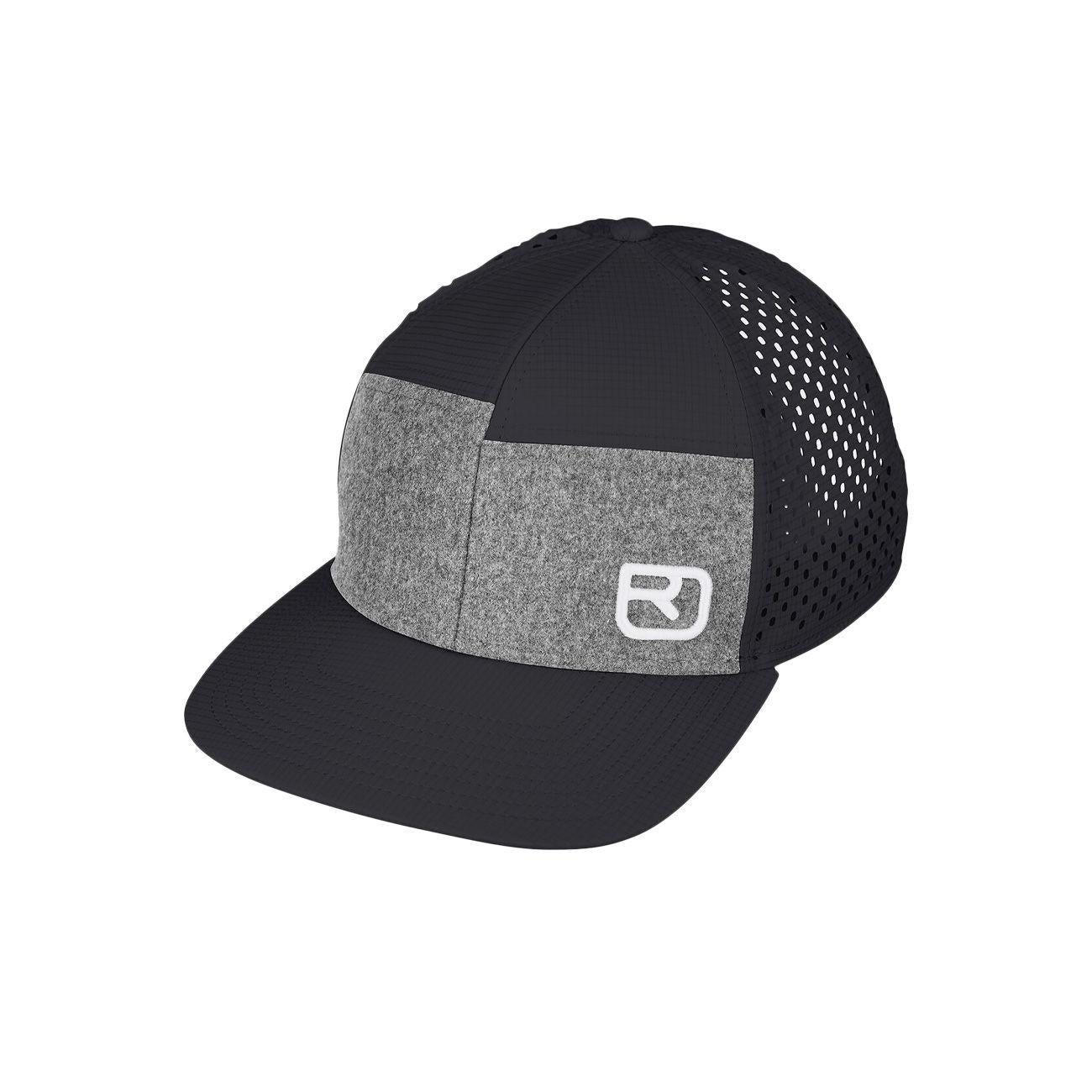 CAPPELLINO UN. LOGO AIR TRUCKER CAP ORTOVOX 68027 BLACK RAVEN ORTOVOX 