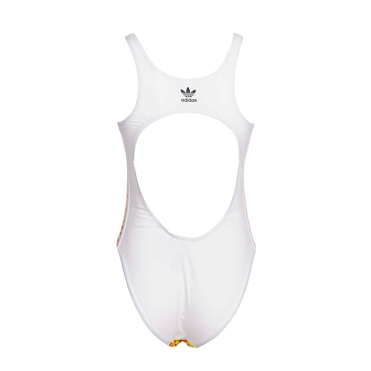 Costume Intero Con Grafica Fumetto Donna Bianco Multicolor FL4150 BCO/MULTI ADIDAS 