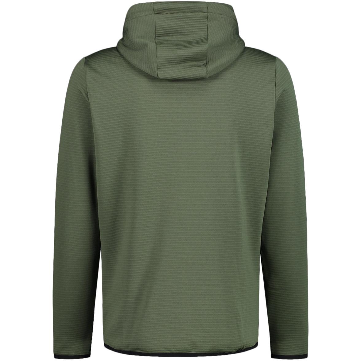 Giacca In Pile Stretch Perform Uomo Oil Green 32E1877 OIL GREEN CMP 