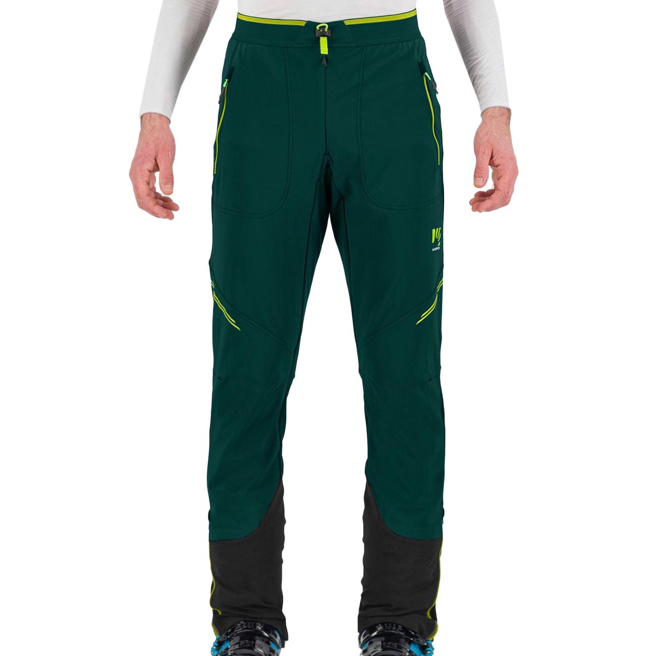 Pantalone Algna Plus Evo Antivento Uomo Forest Kiwi Colada 2501022 017 FOREST/KIWI COLADA KARPOS 