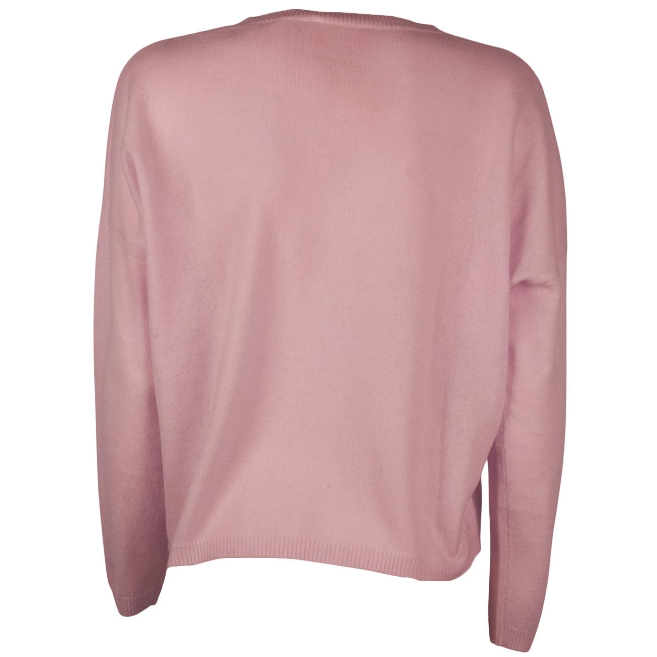 Pullover Round Kaira ACF202024C MARSHMALLOW ABSOLUT CASHMERE 