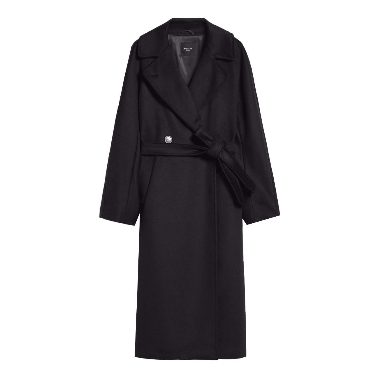Cappotto Resina Drap Di Pura Lana Donna Blu RESINA 2350161133600 010 BLU MAX MARA WEEKEND 
