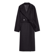 Cappotto Resina Drap Di Pura Lana Donna Blu RESINA 2350161133600 010 BLU MAX MARA WEEKEND 