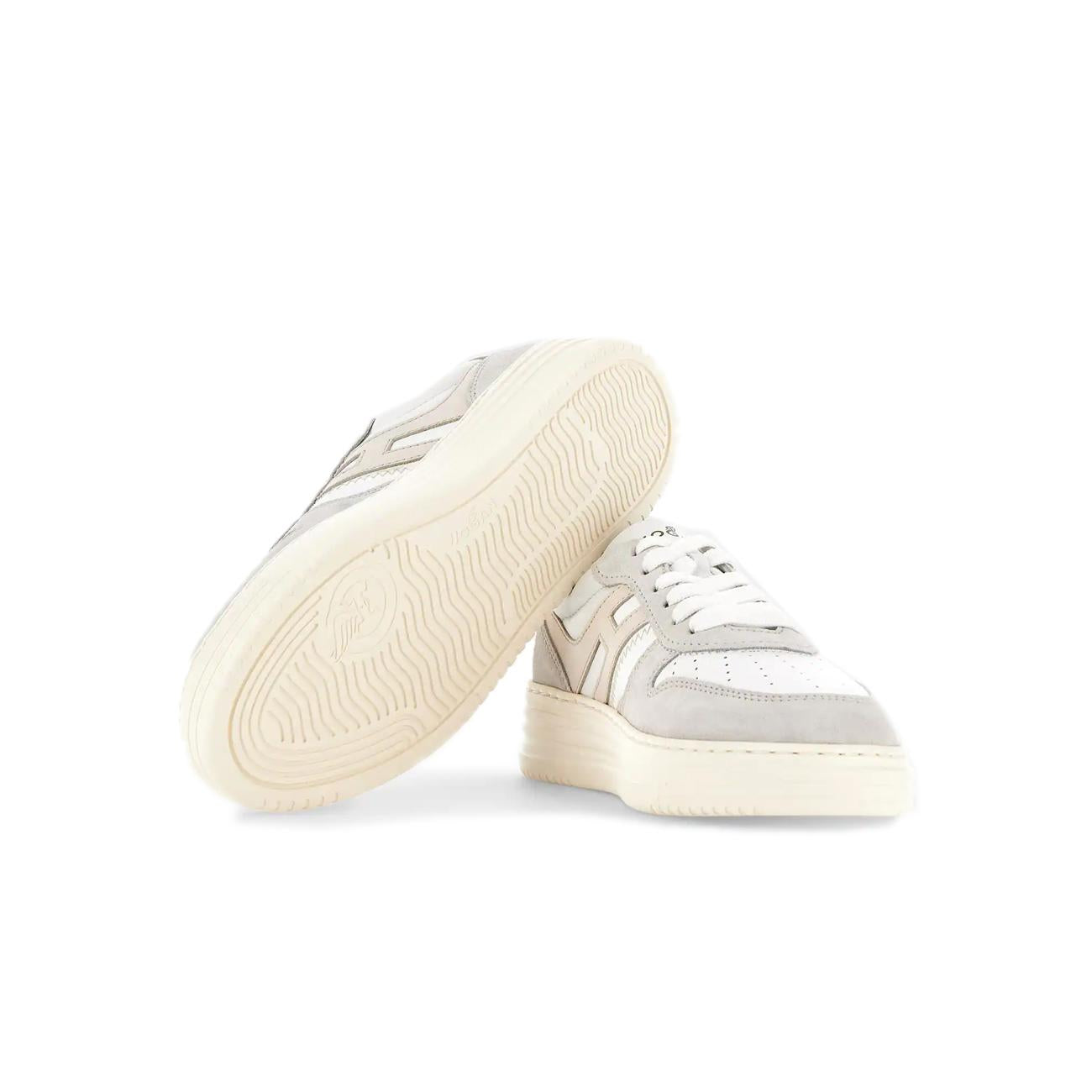 SCARPA D. H630 ALLACCIATO HOGAN HXW6300EU50ODZ0ZS5 BIANCO/GHIACCIO HOGAN 