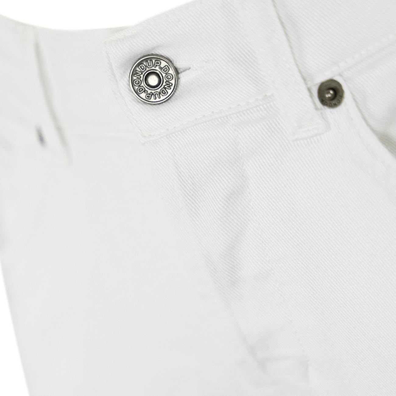 Jeans Brighton UP434 BS0030U PTD 000 BIANCO DONDUP 