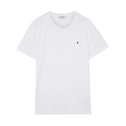 T-Shirt In Cotone US198 JF0271U ZL4 000 BIANCO DONDUP 