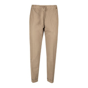 Joggers D. Chino Elast. Vita C/Coulisse Slim Garb. Stretch Teleria Zed MONROE-T6E 700 TORTORA TELERIA ZED 