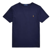 T-Shirt In Cotone Custom Slim Fit Uomo Refined Navy 710740727 003 REFINED NAVY POLO RALPH LAUREN 
