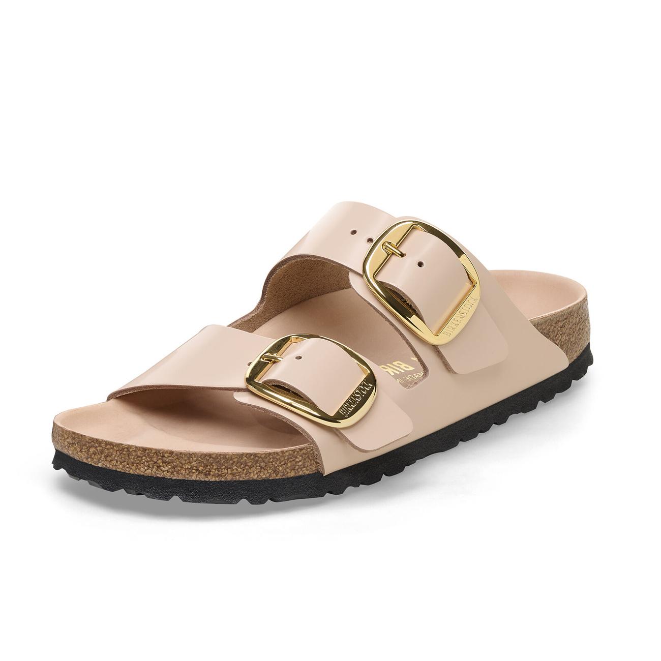 Sandali Arizona Con Grande Fibbia 1026553 BEIGE BIRKENSTOCK 