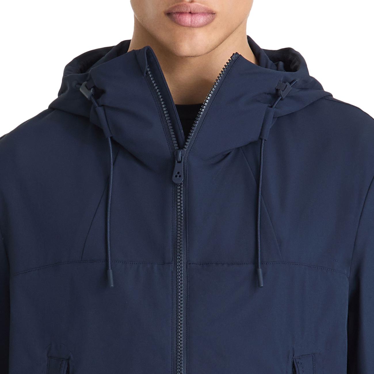 Giacca Uyapo Hybrid Con Cappuccio PEU5746 01192031 215 BLU PEUTEREY 