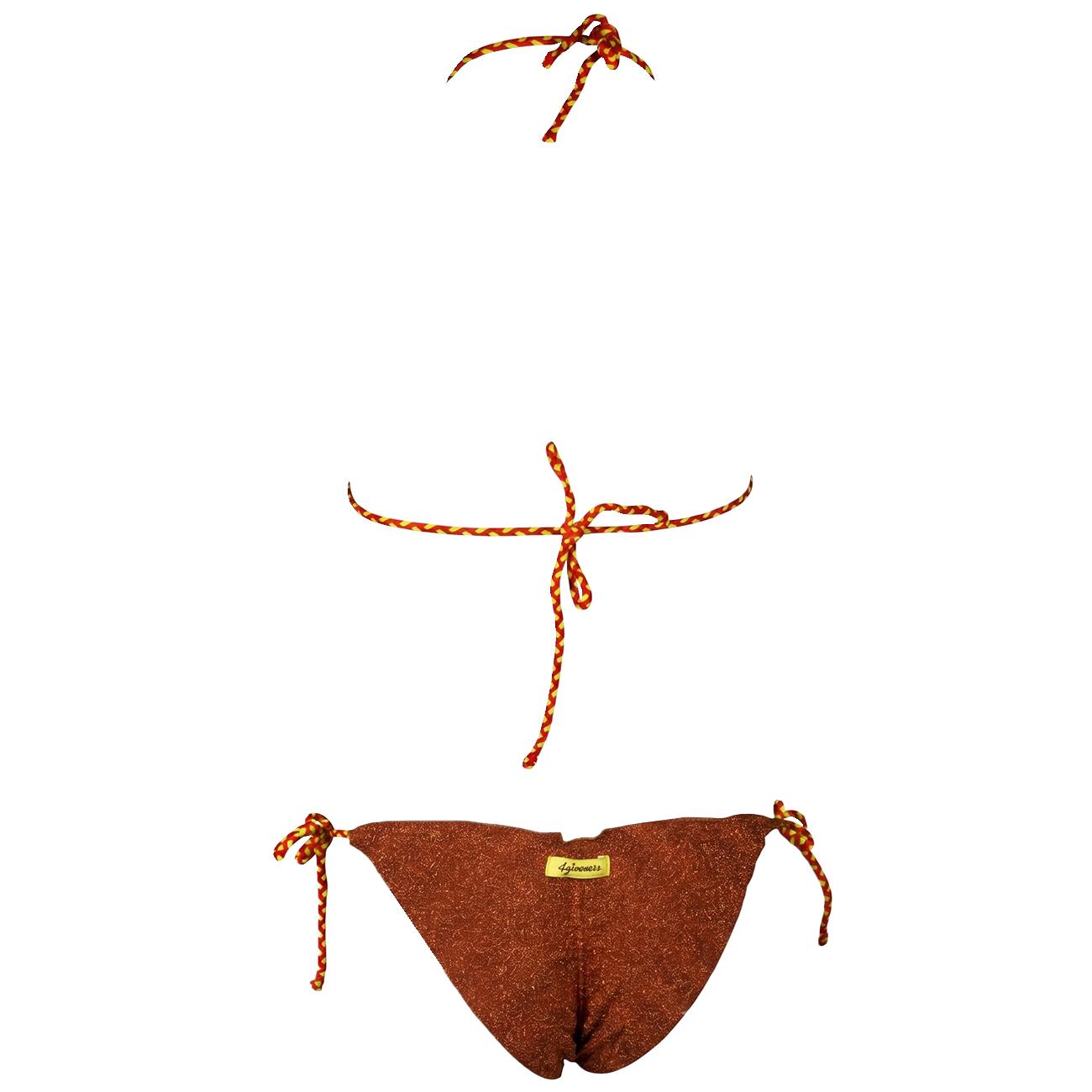 4GIVENESS Bikini Frou Frou Il Must 4GIVENESS/FGBW1309 030ARANCIONE 