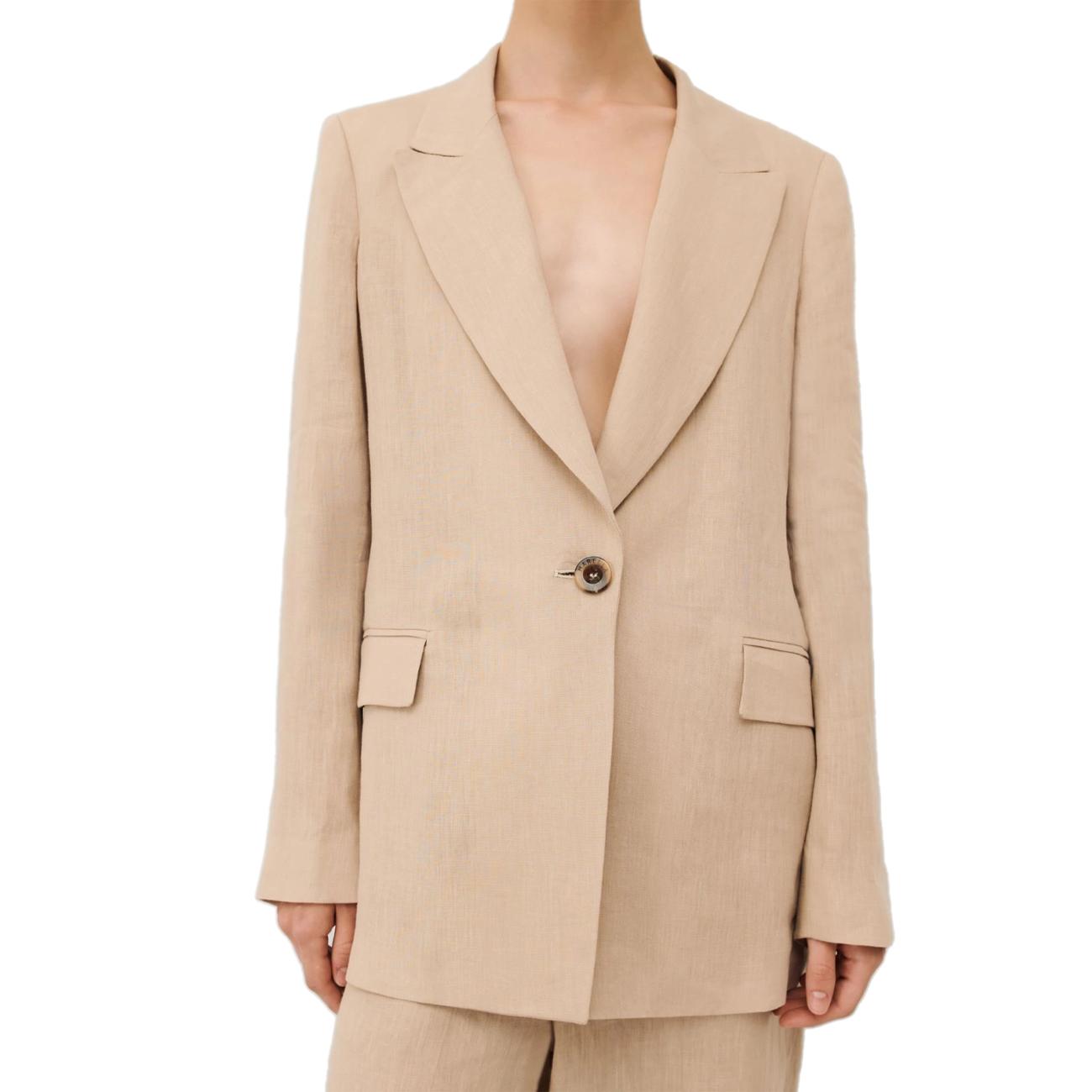 Blazer Afro Donna Sabbia AFRO 2413041094200 002 SABBIA MARELLA 