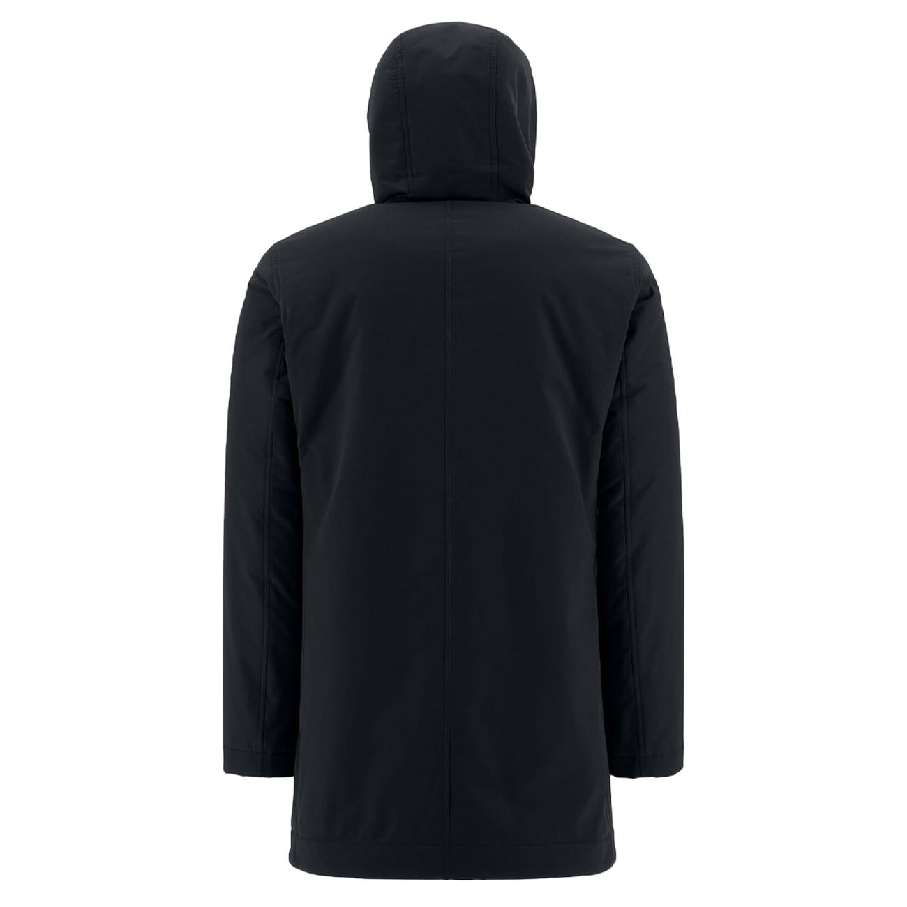 PARKA U. KEYSTONE C/INTERNO MATERIALE SINTETICO C/CAPP. + C/COULISSE + C/ZIP HERNO PA0072U12343 9300 NERO HERNO 