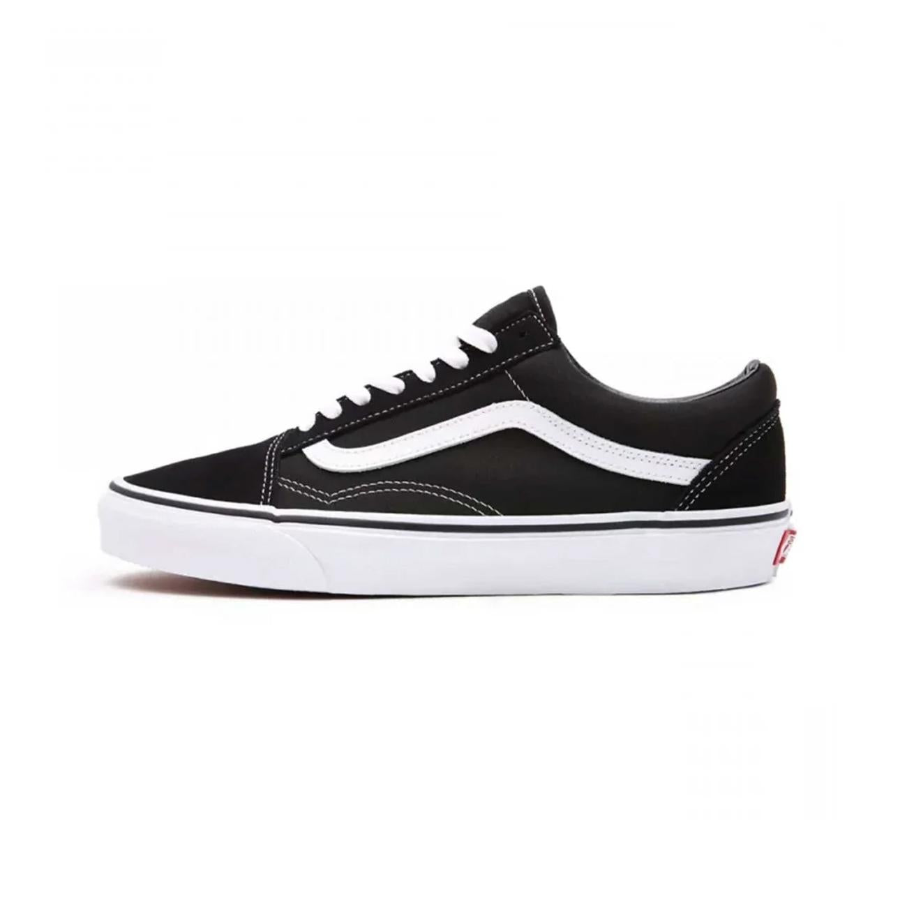 Scarpe Old Skool Classic Unisex Black White VN000D3HY281 Y281/BLACK/WHITE VANS 