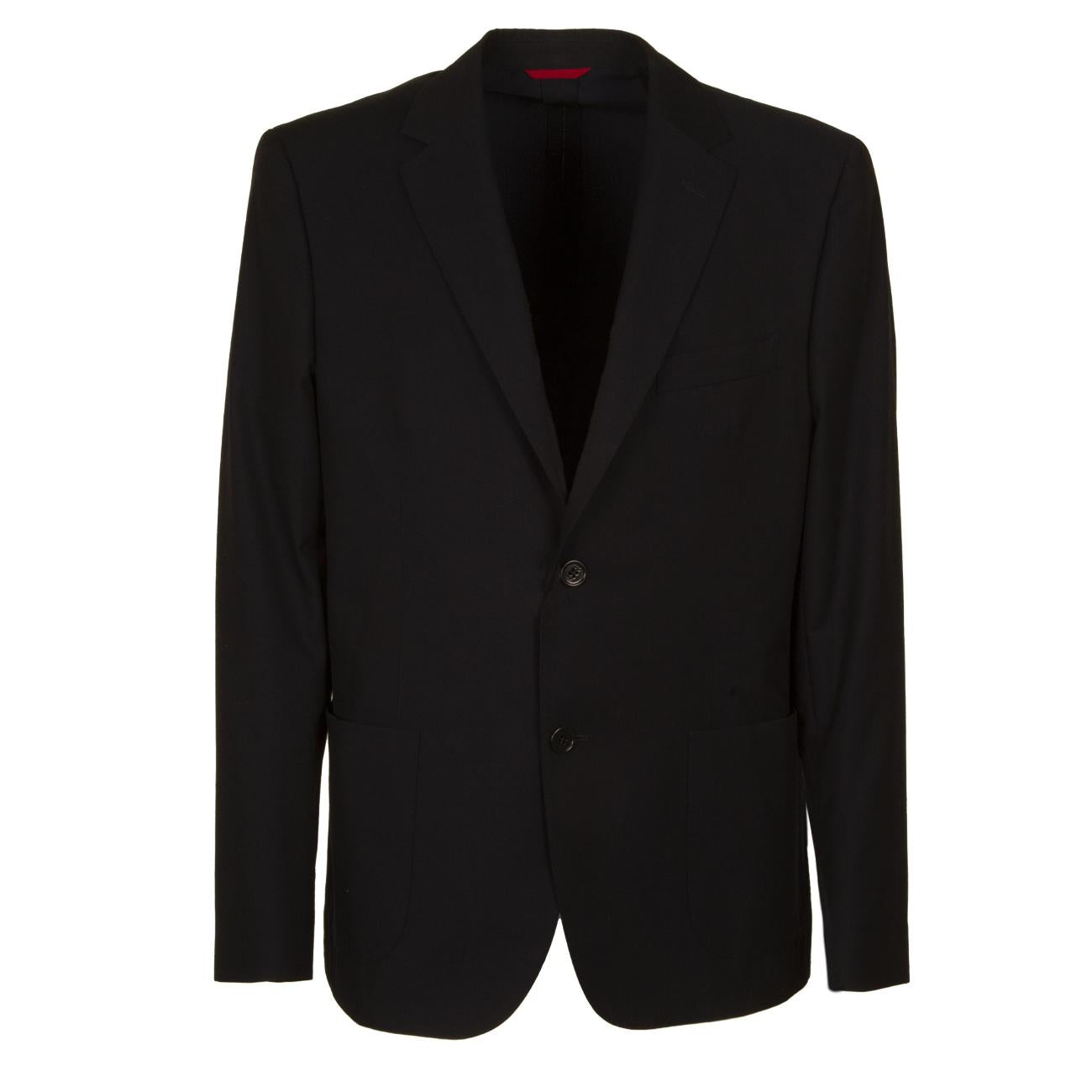 GIACCA U.2BOTT. TASCHE A TOPPA LANA/COTONE FAY NGM70400910RQM U807NAVY FAY 