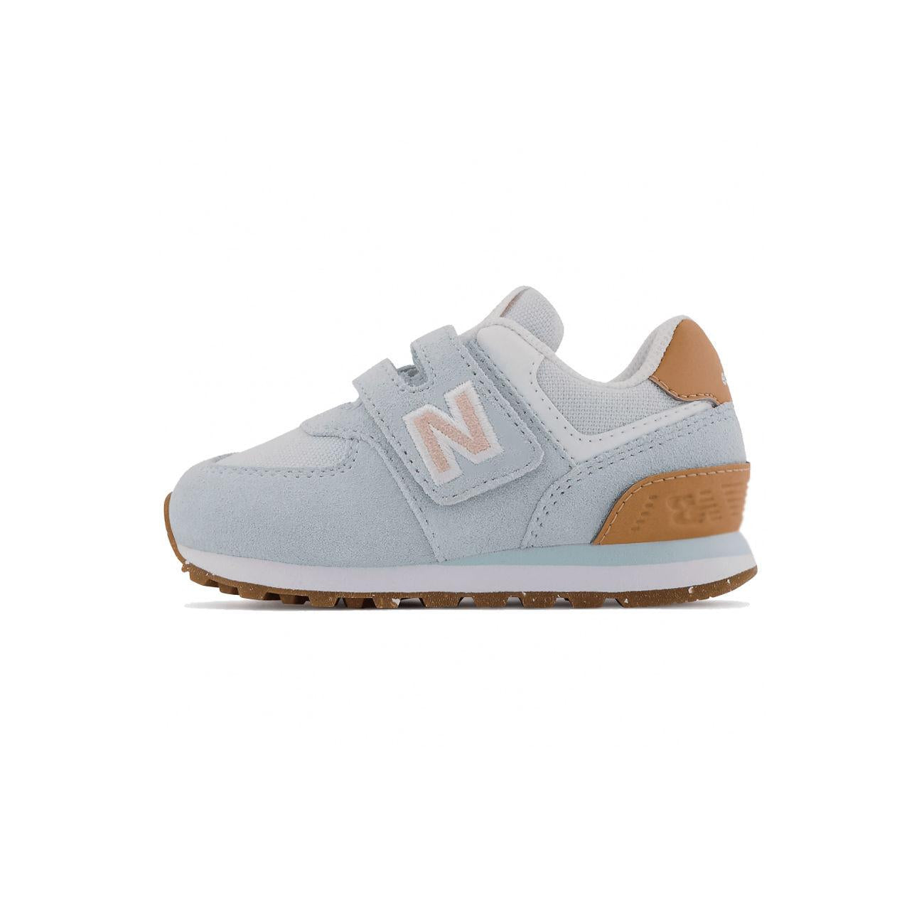 SCARPA BIMBO LIFESTYLE SUEDE-MESH NEW BALANCE IV574RK1 BLUE NEW BALANCE 