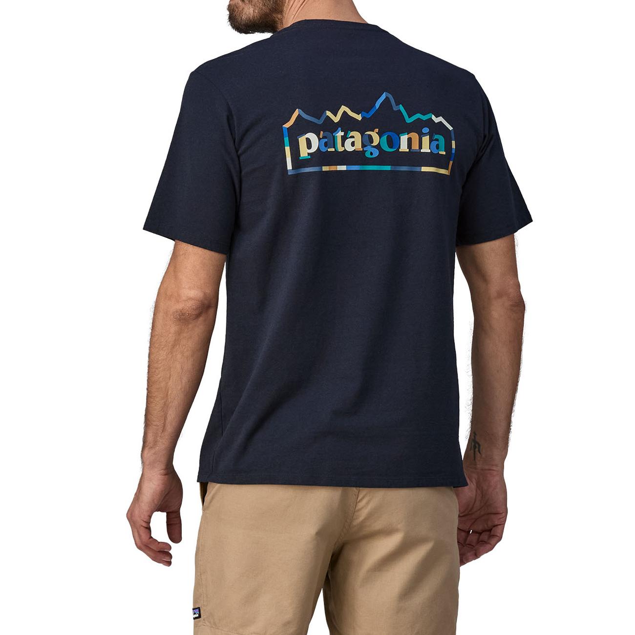 T-Shirt Unity Fitz Responsabili-Tee Uomo New Navy 37768 NENA NEW NAVY PATAGONIA 