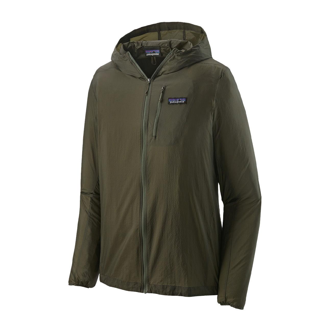 GIACCA U. M`S HOUDINI JACKET 100% NYLON PATAGONIA 24142 BSNG BASIN GREEN PATAGONIA 