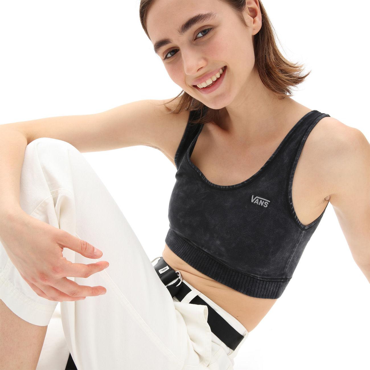 Bralette Concrete Delave' Donna Black VN0A5AUH BLK1BLACK VANS 