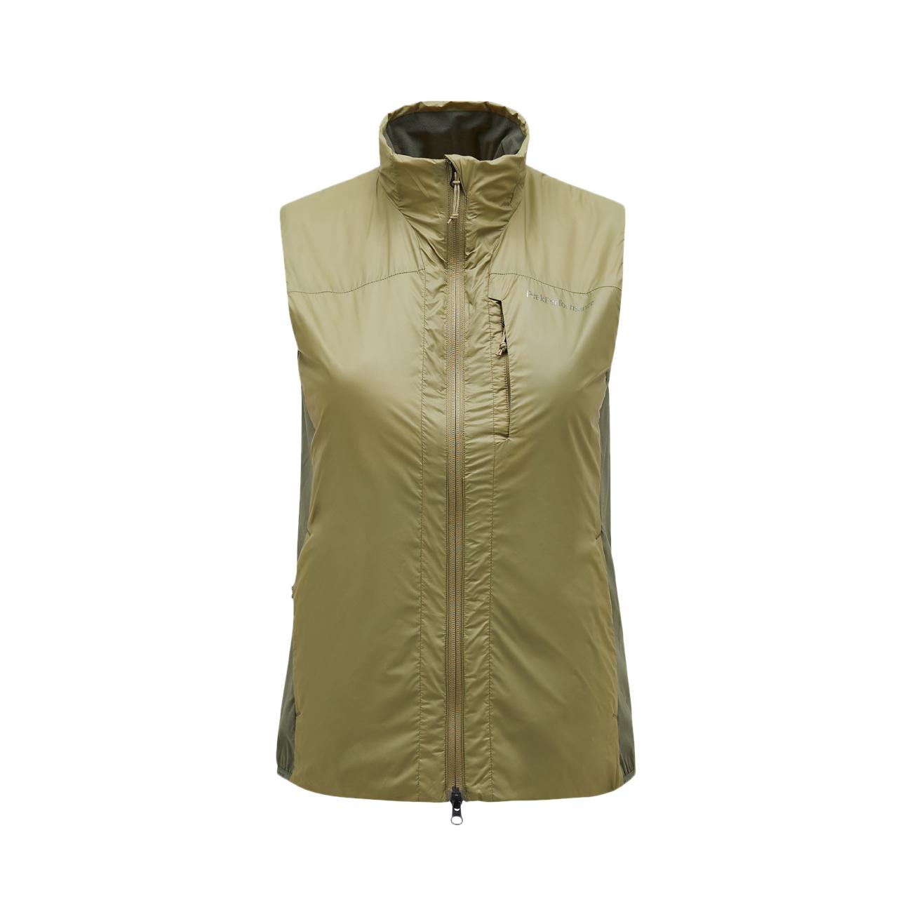 Gilet Radiance Hybrid Donna Snap Green Olive Extreme G79465 010 SNAP GREEN/OLIVE EXTREME PEAK PERFORMANCE 