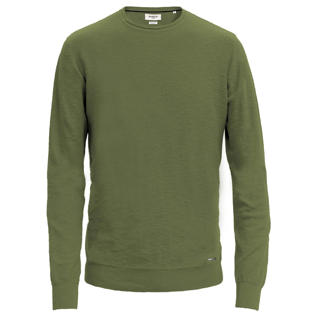 Maglia In Cotone Slub MK10006 MILITARE MARKUP 