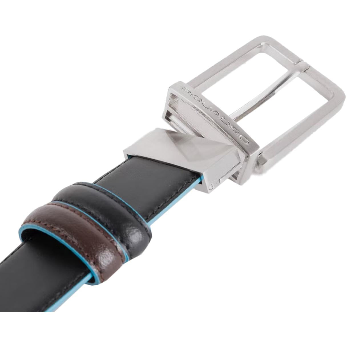 CINTURA U. REVERSIBILE C/FIBBIA AD ARDIGLIO PIQUADRO CU2619B2 NERO E MORO PIQUADRO 