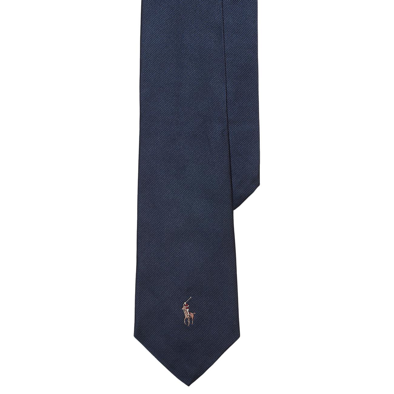 Cravatta In Seta Repp Polo Pony 712951039 001 NAVY POLO RALPH LAUREN 
