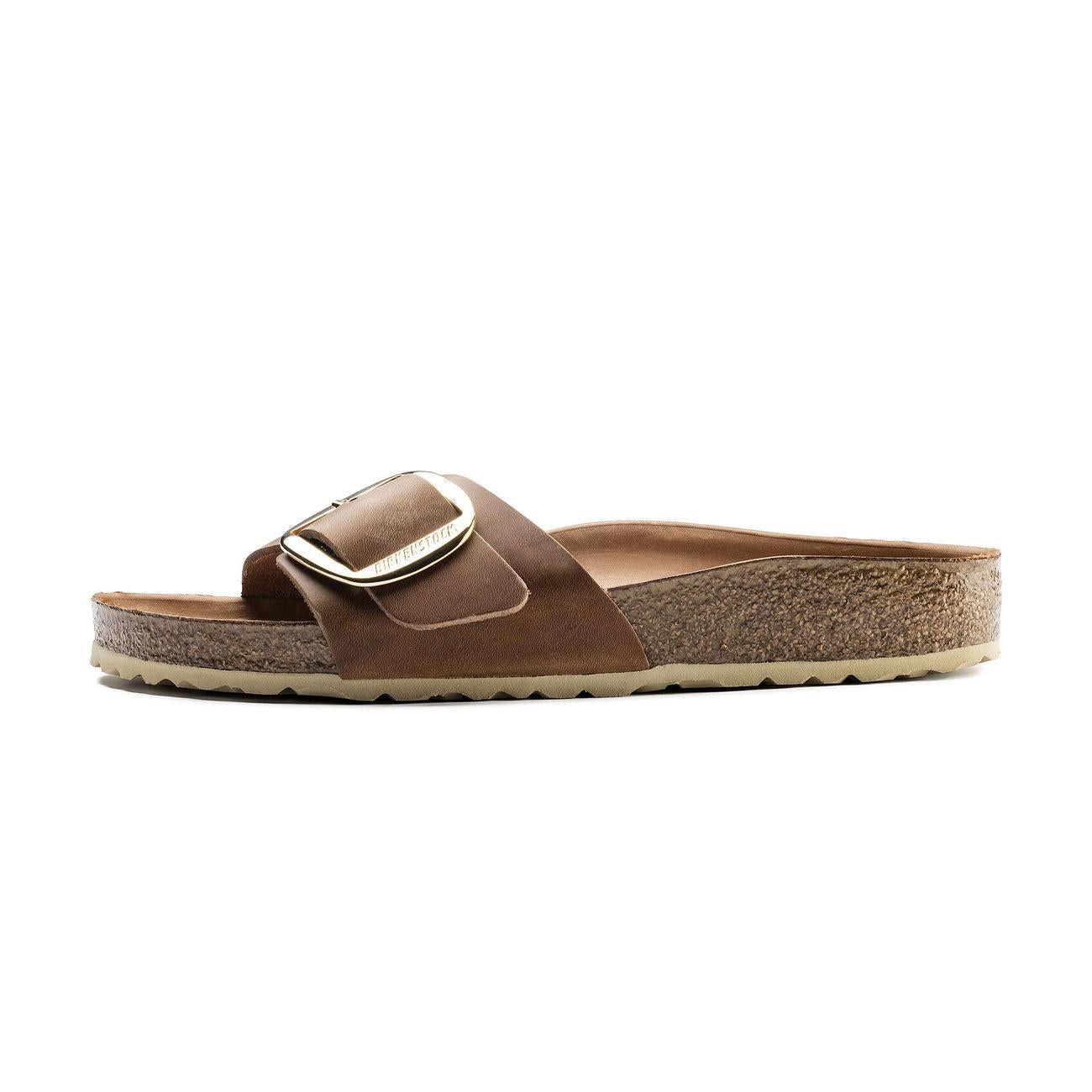 Sandali Madrid Con Grande Fibbia 1006525 COGNAC BIRKENSTOCK 