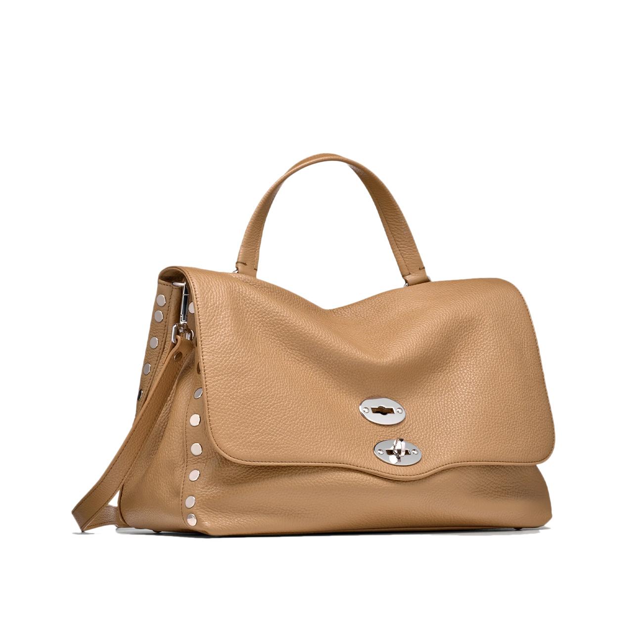 Borsa Postina M Daily Cappuccino 068010 0040000 M Z0260 CAPPUCCINO ZANELLATO 