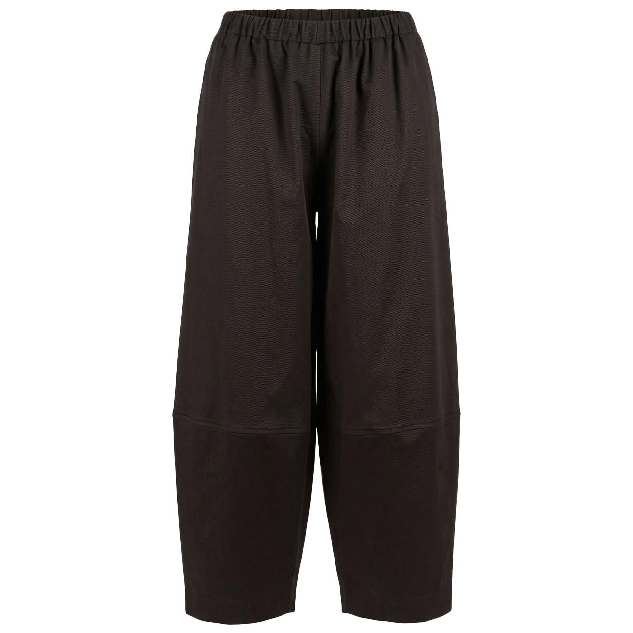 Pantalone Baloon Con Elastico CNF/P002335 003 NERO MASCHERONI 