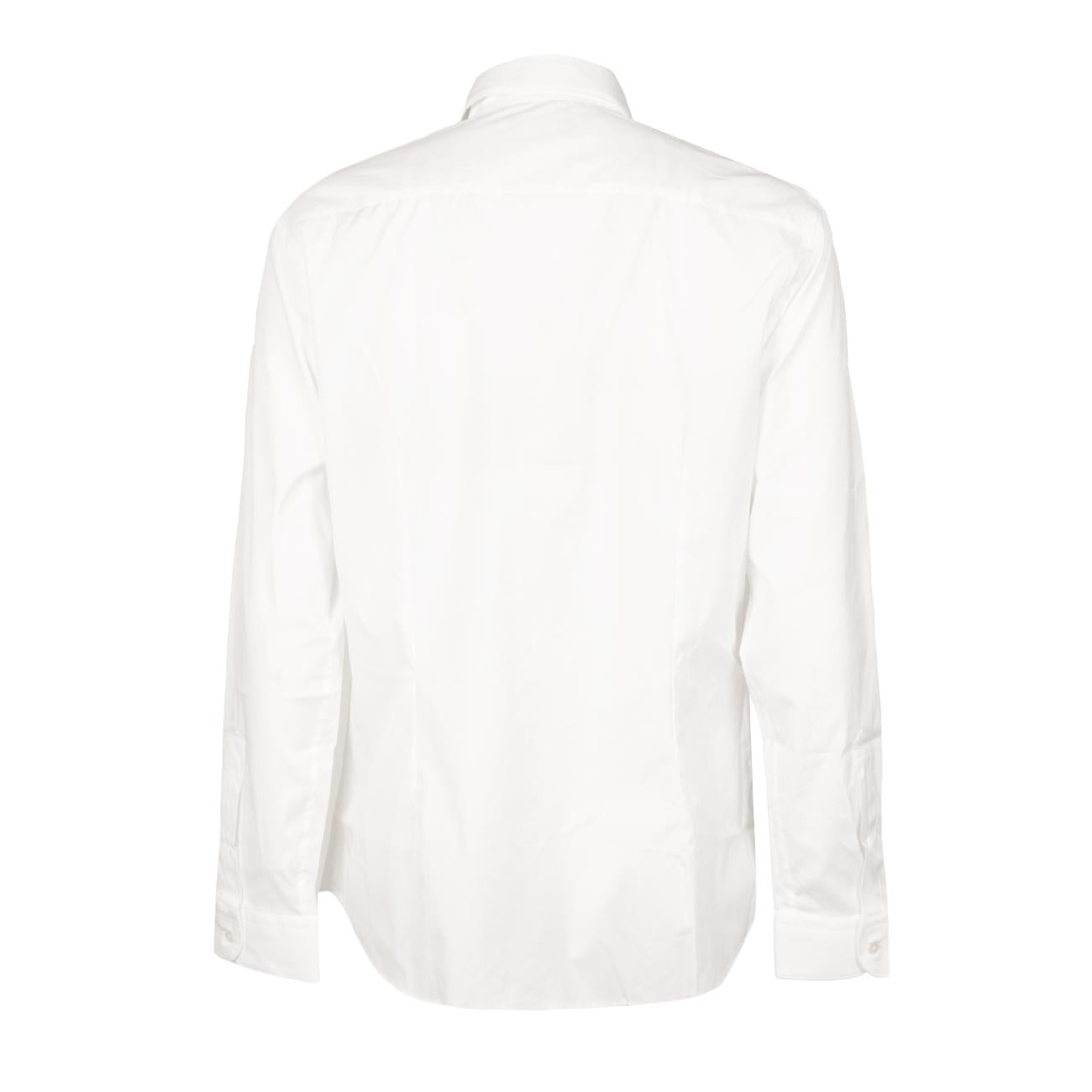 Camicia Con Collo Francese Uomo Bianco NCMA140259SORM B001BCO FAY 