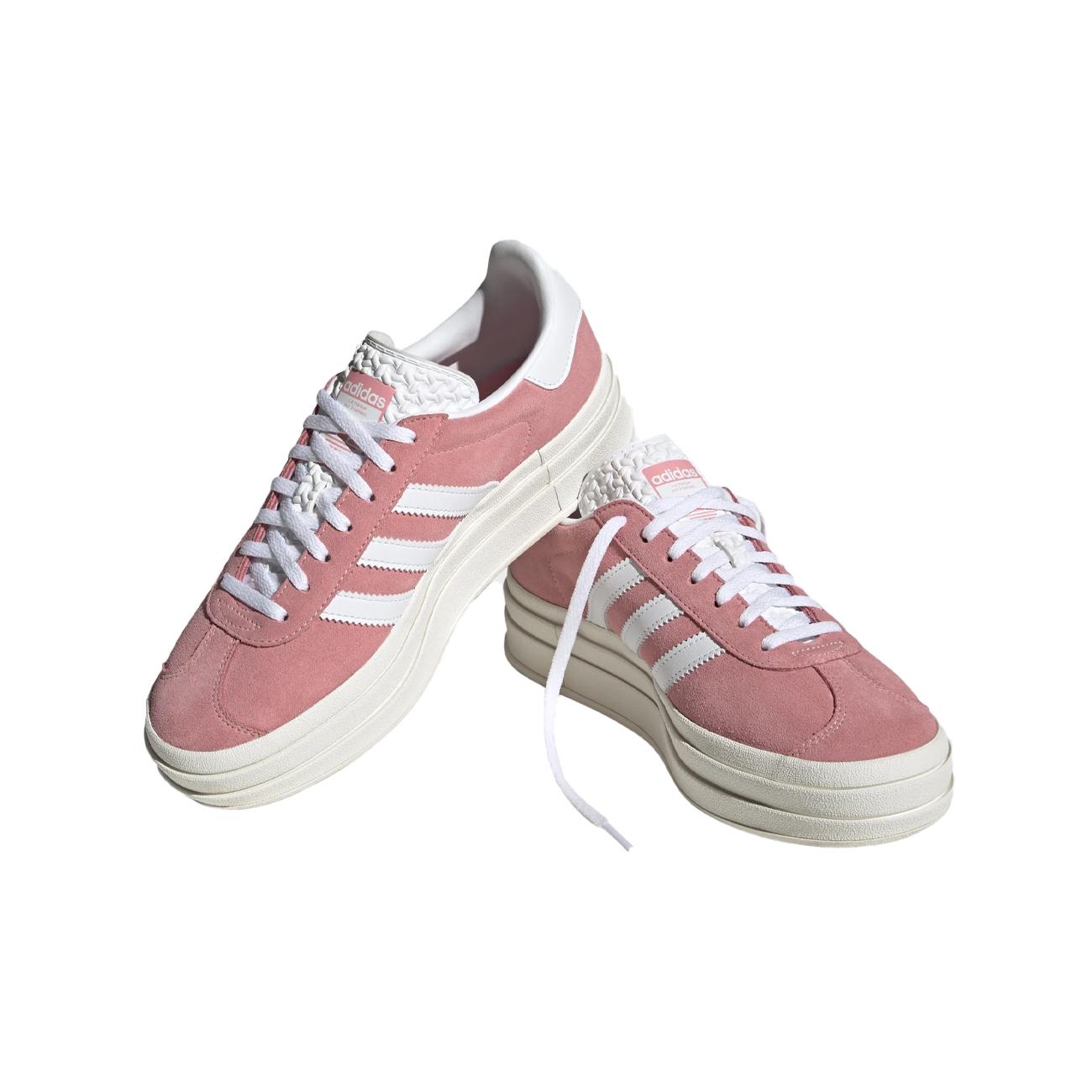 Sneakers Gazelle Bold Donna Pink White IG9653 SUPPOP/FTWWHT/CWHITE ADIDAS 