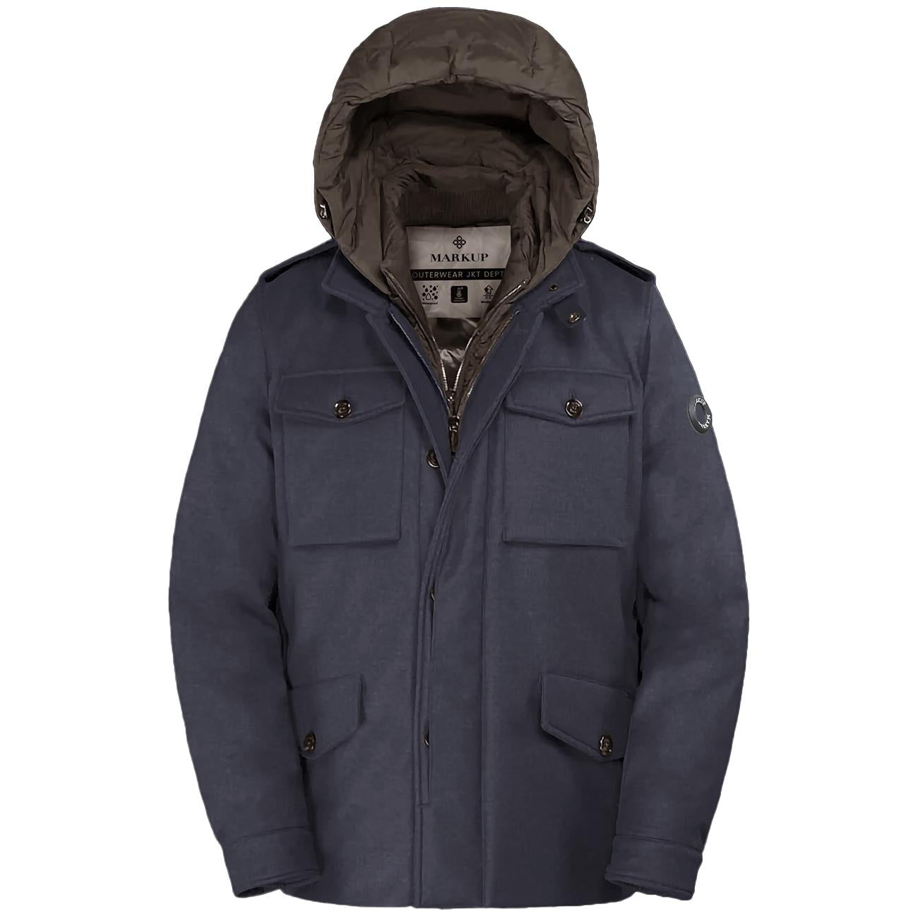 MARKUP Field Jacket Con Pettorina MK9940028 BLUE 