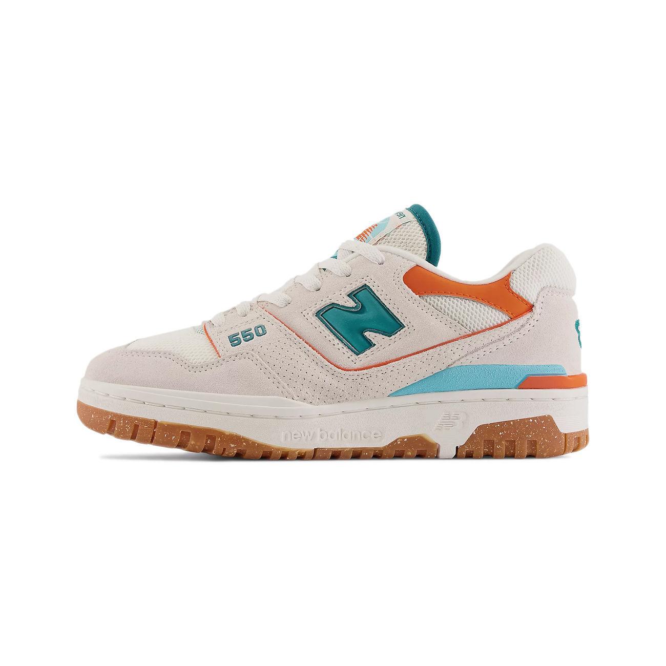 SNEAKER DONNA LIFESTYLE MTZ NEW BALANCE BBW550DA WHITE/GREEN/ORANGE/BLUE NEW BALANCE 