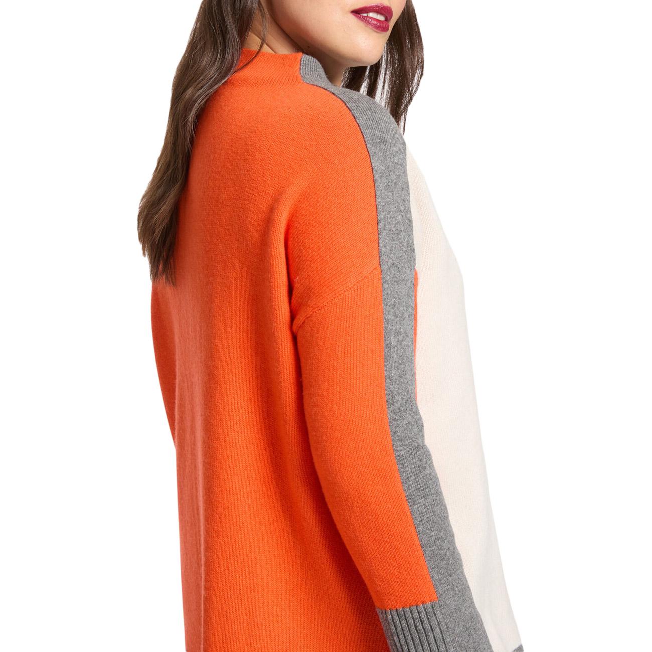 Maglia Colour Block In Lana M446E001863N 0B1 FANTASIA ELENA MIRO' 