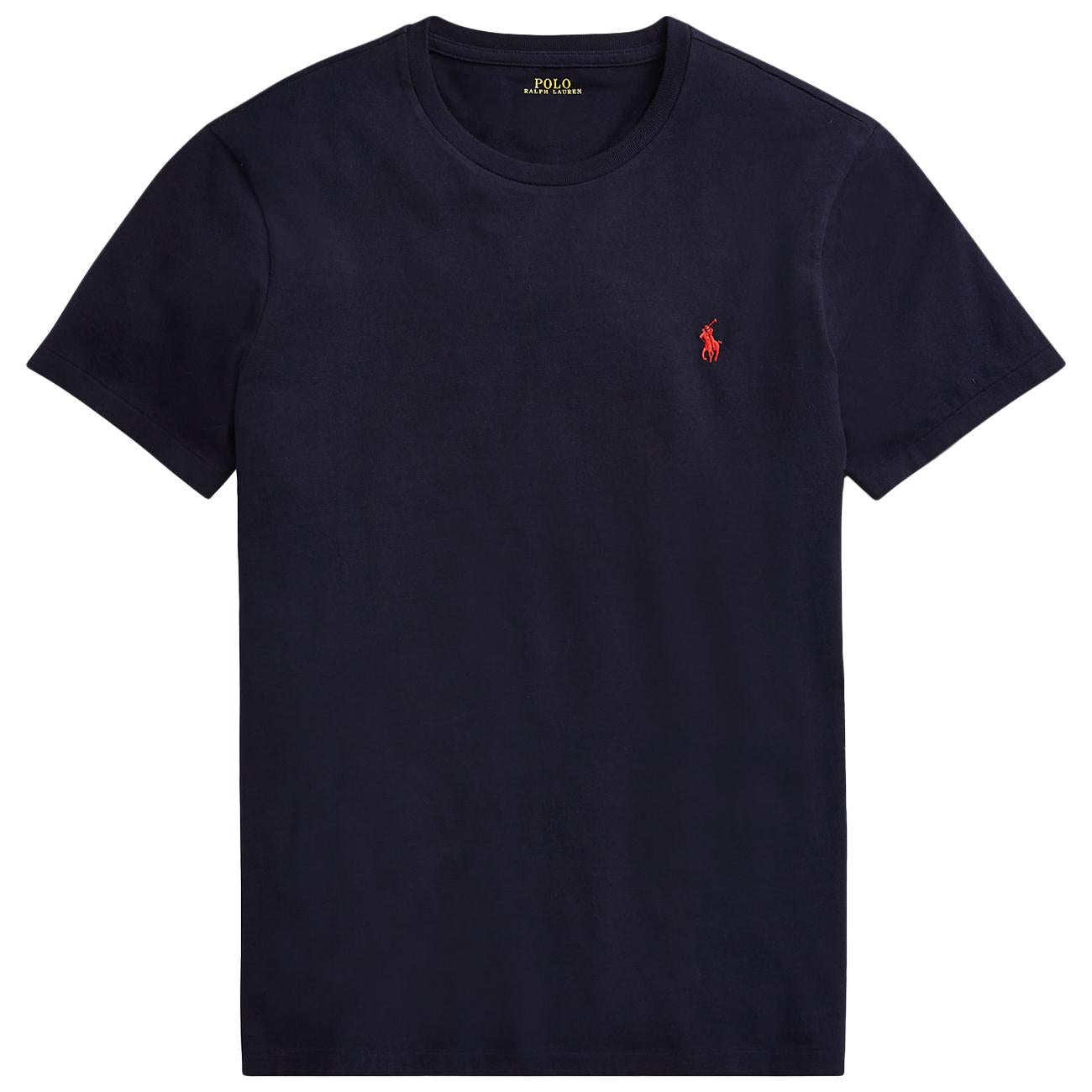 T-shirt Girocollo In Jersey Slim Fit 710680785 004 INK POLO RALPH LAUREN 