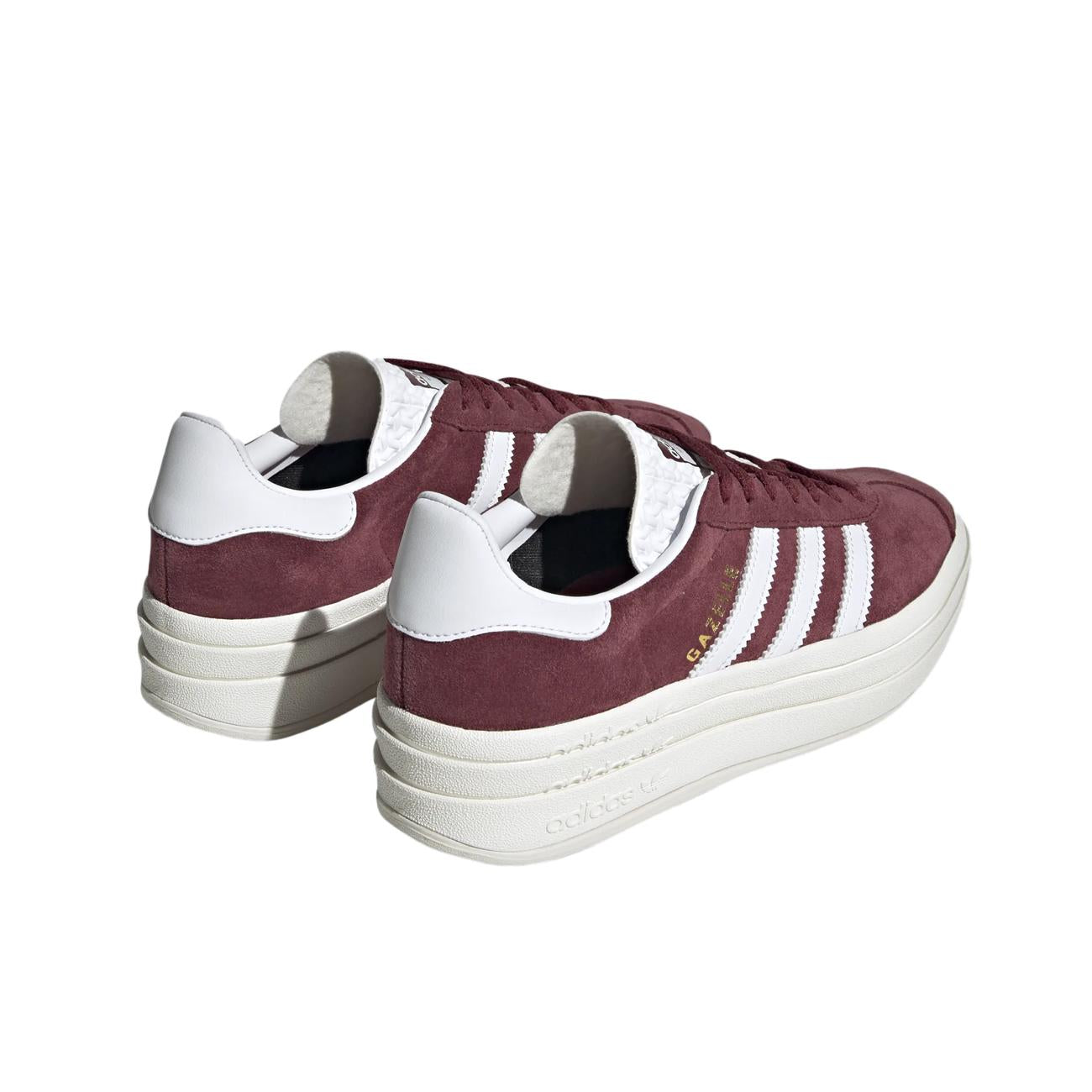 Sneakers Gazelle Bold Donna Shadow Red White HQ6892 SHARED/FTWWHT/CWHITE ADIDAS 