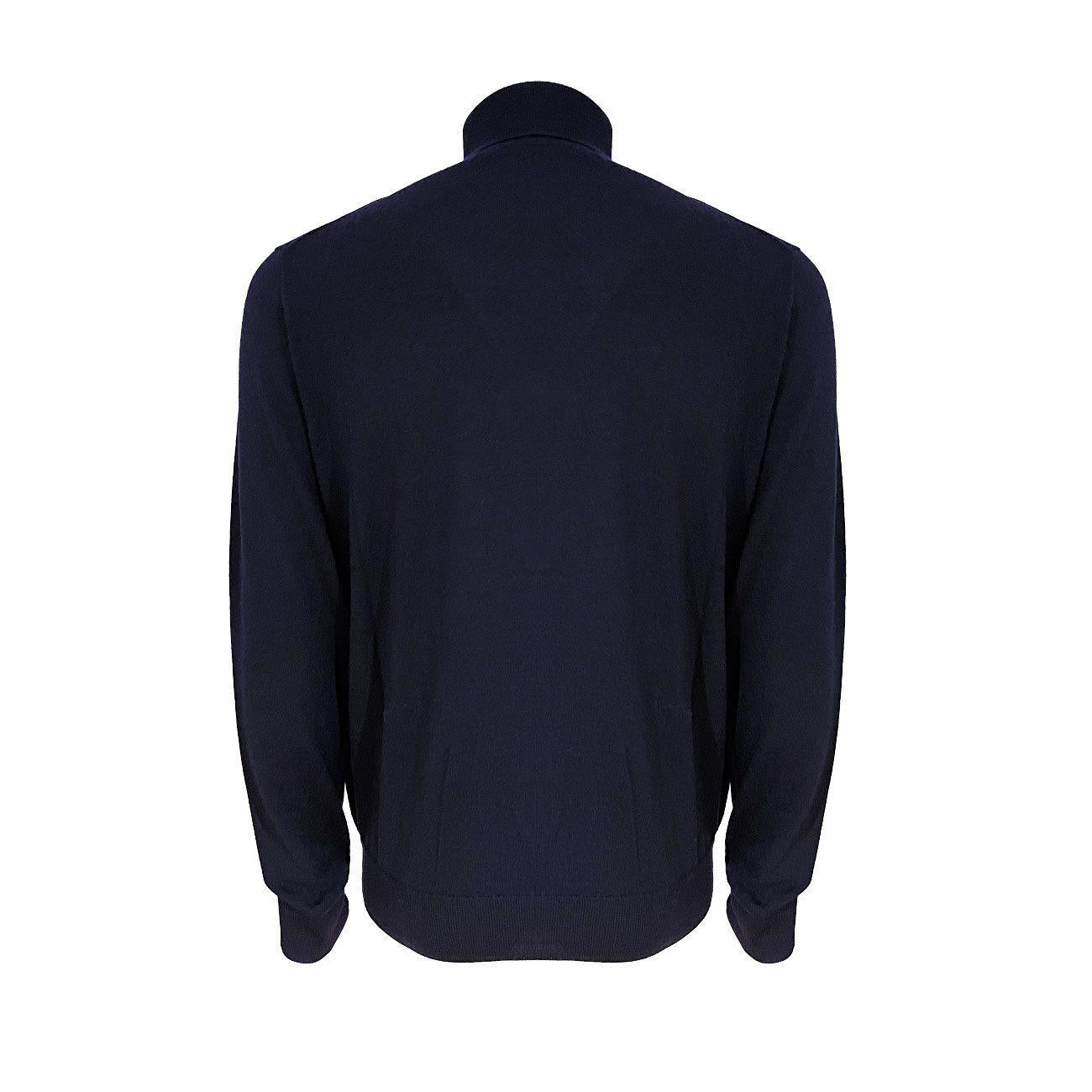 Dolcevita In Lana Merino Uomo Navy 710771090 002 NAVY POLO RALPH LAUREN 