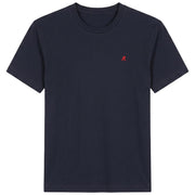 REPLAY T-Shirt In Jersey Con Ricamo R Uomo Blu Scuro M3015.000.2660 970 DARK BLUE 