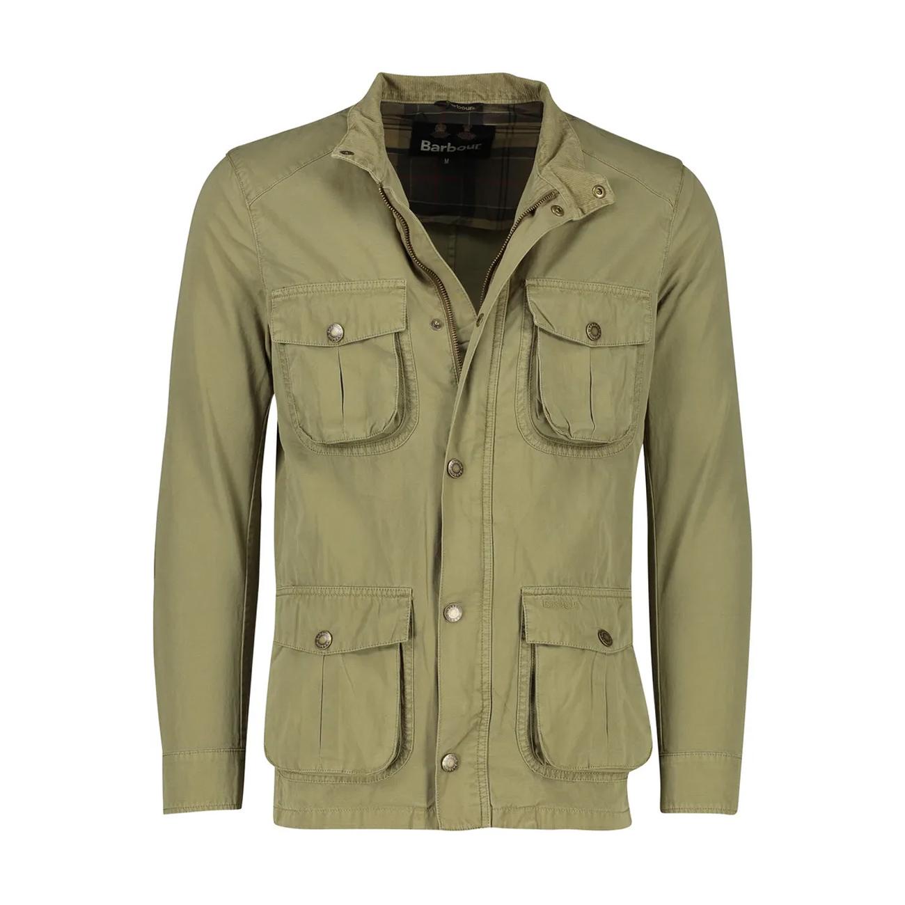  MCA0979 OL11 BLEACHED OLIVE BARBOUR 