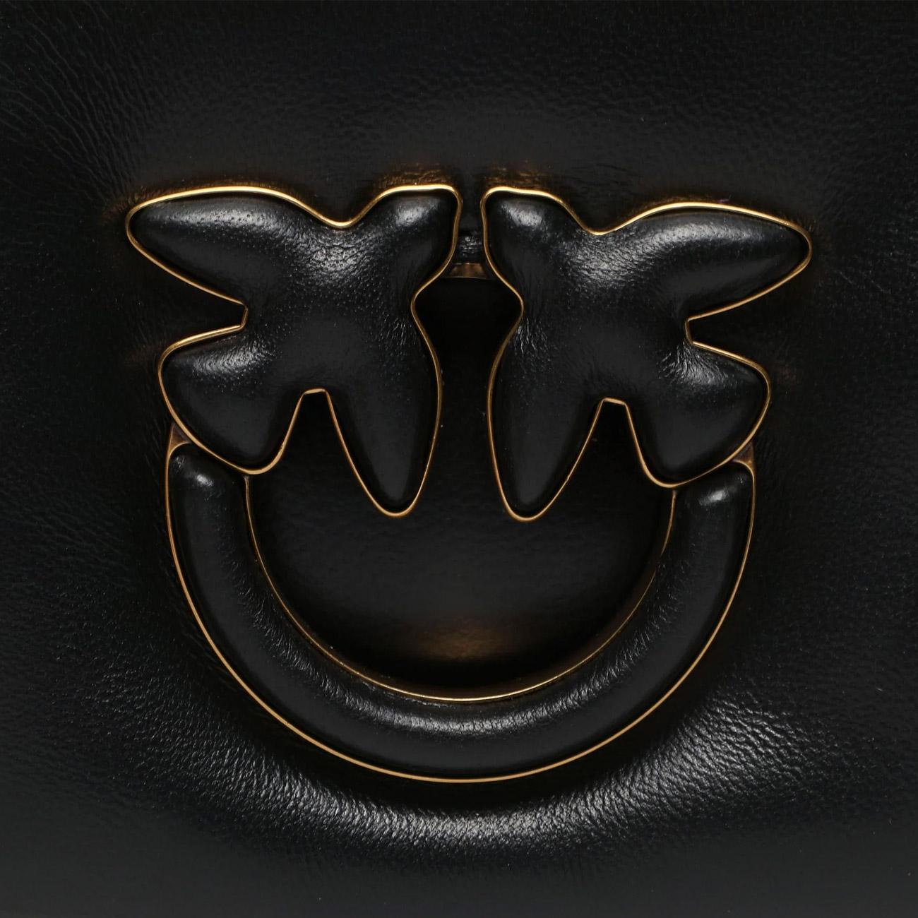 Borsa Love Click Puff Baby Sheep Donna Nero Limousine 101584/A10F Z99B NERO LIMOUSINE/BLOCK COLO PINKO BAGS 