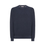 Pull Round Vintage Uomo Navy Blue K34118 07 NAVY BLUE SUN68 