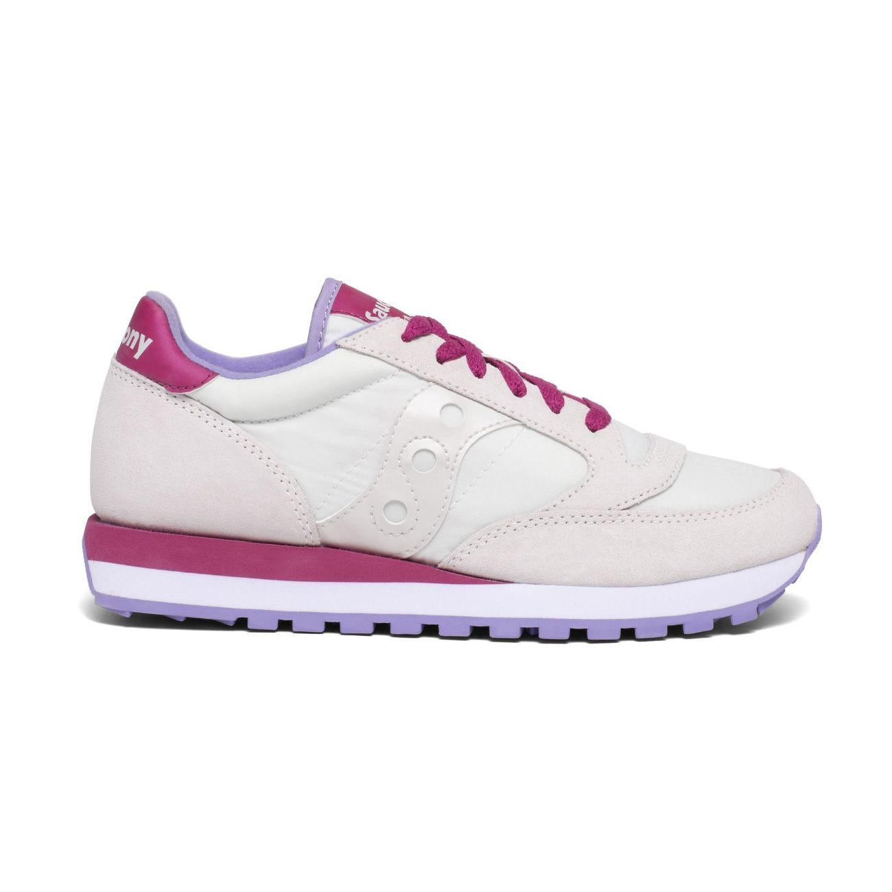 Sneakers Jazz O Donna Off White Berry SAU/1044 570 OFFWHITE/BERRY SAUCONY ORIGINALS 