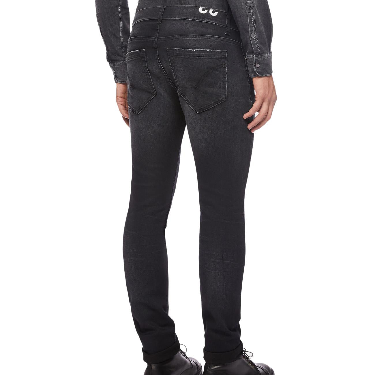 Pantalone George UP232 DSE315U GI7 999 NERO DONDUP 
