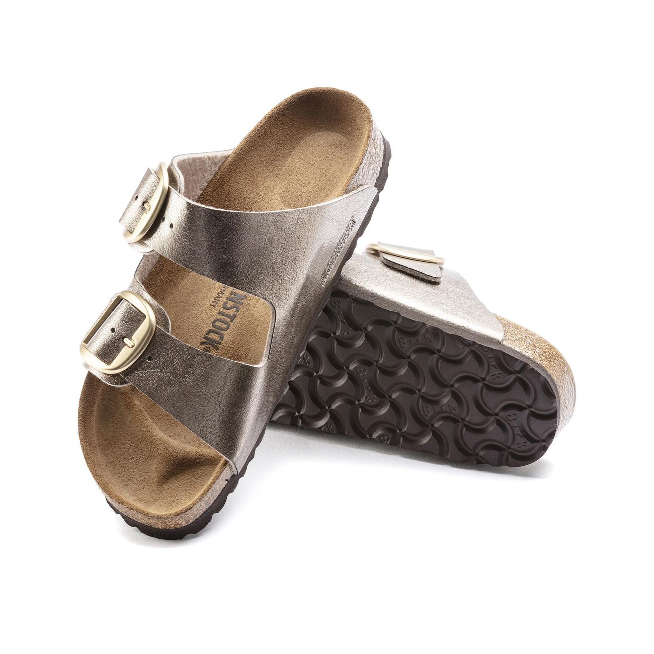 Ciabatta Arizona Con Fibbia Grande Birko Flor 1020882 GRACEFUL TAUPE BIRKENSTOCK 