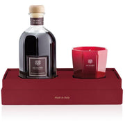 Gift Box Fragranza Rosso Nobile 250 Ml Con Candela FRV22/M16 NATURAL DR. VRANJES FIRENZE 