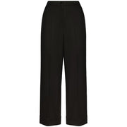 Pantaloni Cropped Con Risvolto P164P000360N 033 NERO ELENA MIRO' 