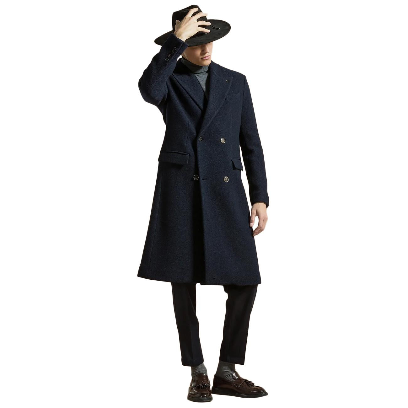 Cappotto Doppiopetto Effetto Casentino YALETOW 1638 511 B LU CRUNA 